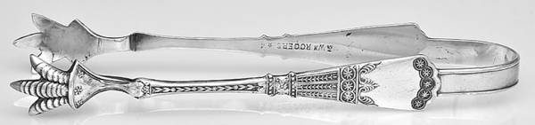 Athens (Silverplate, 1884) Sugar Tongs