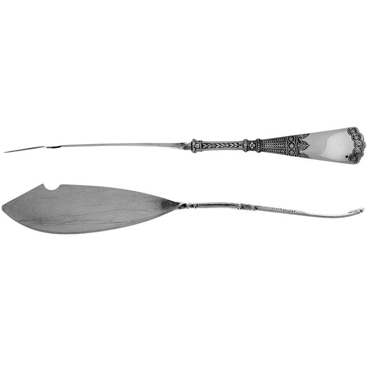 Athens (Silverplate, 1884) Flat Handle Master Butter Knife