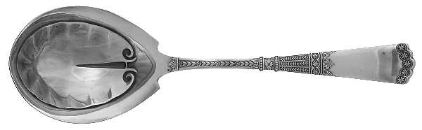 Athens (Silverplate, 1884) Solid Smooth Casserole Spoon