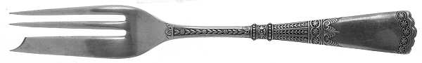 Athens (Silverplate, 1884) Pastry Fork