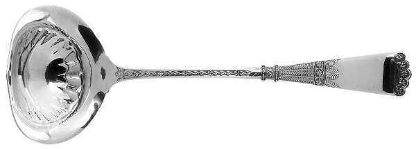 Athens (Silverplate, 1884) Oyster Ladle Solid Piece