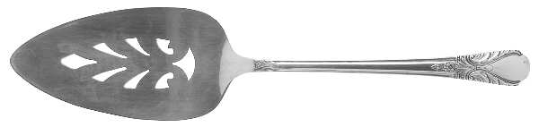 Avalon-Cabin (Slpt, 1940) Solid Pierced Pie Server