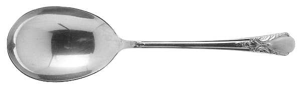 Avalon-Cabin (Slpt, 1940) Solid Smooth Casserole Spoon