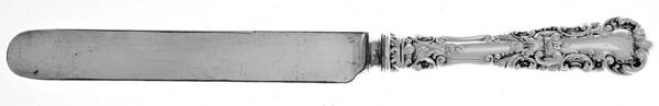 Avalon (Sterling, 1900) Blunt Hollow Table Knife with Bolster