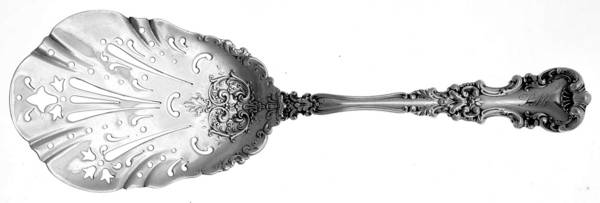 Avalon (Sterling, 1900) Solid Fried Oyster Server