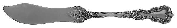 Avalon (Sterling, 1900) Flat Handle Master Butter Knife