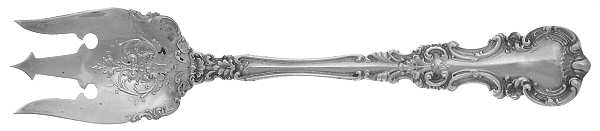 Avalon (Sterling, 1900) Large Individual Terrapin Fork