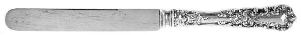 Avalon (Sterling, 1900) Blunt Hollow Table Knife with Bolster