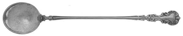 Avalon (Sterling, 1900) Long Handle Chocolate Muddler Spoon