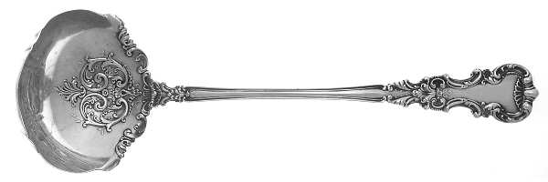 Avalon (Sterling, 1900) Solid Soup Ladle