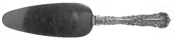Avalon (Sterling, 1900) Pie Server with Silverplate Blade