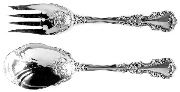 Avalon (Sterling, 1900) (2 Pc) Solid Salad Set