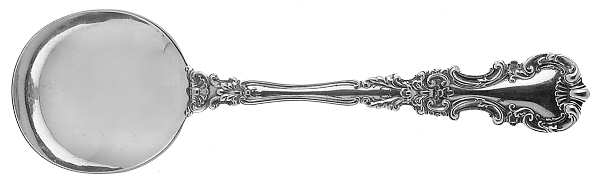 Avalon (Sterling, 1900) Round Bowl Soup Spoon (Gumbo)