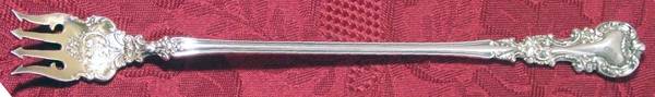 Avalon (Sterling, 1900) Long Handle Pickle/Olive Fork