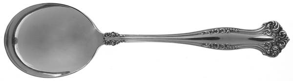 Avon (Silverplate, 1901) Round Bowl Soup Spoon (Cream Soup) by International Silver