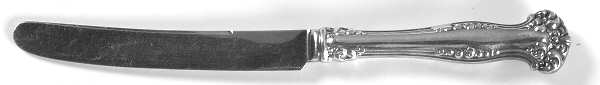 Avon (Silverplate, 1901) Orange Knife with Silverplate Blade by International Silver