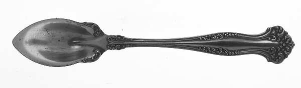 Avon (Silverplate, 1901) Fruit/Orange Spoon by International Silver