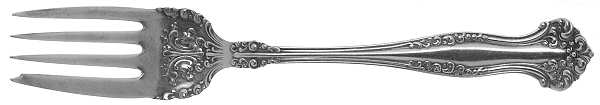 Avon (Silverplate, 1901) Individual Salad Fork by International Silver
