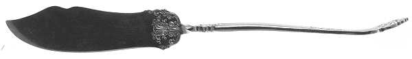 Avon (Silverplate, 1901) Flat Twisted Handle Master Butter Knife