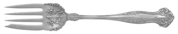 Avon (Silverplate, 1901) Medium Solid Cold Meat Serving Fork