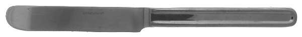 Barcelona (Stainless) Blunt Solid Knife