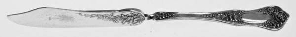 Beauty (Silverplate, 1909) Flat Handle Master Butter Knife
