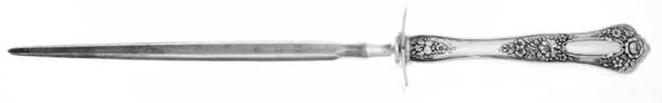 Beauty (Silverplate, 1909) Small Steel Rod Sharpener Knife