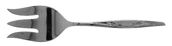 Belle Isle (Stainless) Medium Solid Cold Meat Serving Fork