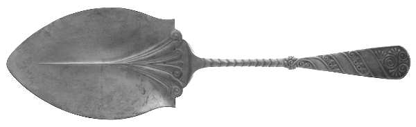 Belmont (Silverplate, 1890) Large Solid Pie Knife