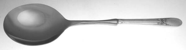 Beloved (Silverplate, 1940) Casserole Spoon with Smooth Stainless Bowl HC