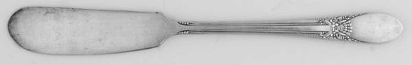 Beloved (Silverplate, 1940) Flat Handle Butter Spreader