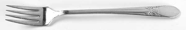 Beloved (Silverplate, 1940) Grille Fork (Viande)