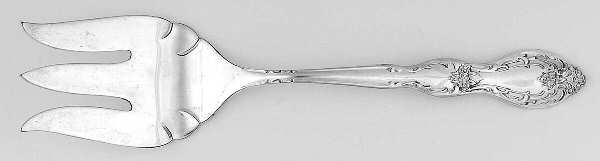 Beverly Manor (Silverplate, 1964) Medium Solid Cold Meat Serving Fork