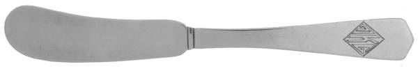Berkeley (Sterling, 1915) Flat Handle Butter Spreader