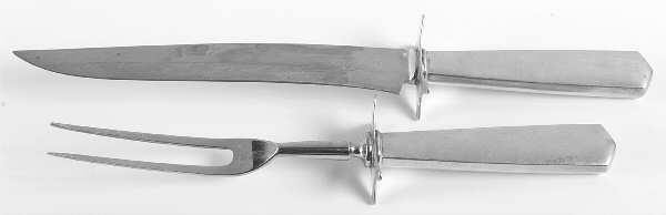 Berkeley (Sterling, 1915) Large 2-Piece Roast Carving Set w/Stainless Blade