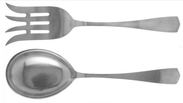 Berkeley (Sterling, 1915) (2 Pc) Solid Salad Set