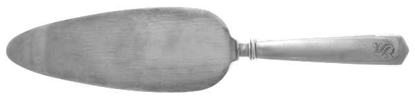 Berkeley (Sterling, 1915) Monogram Pie Server,Silverplate Blade
