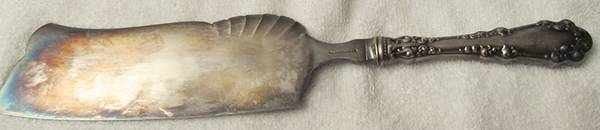 Berkshire (Silverplate, 1897) Large Ice Cream Slicer with Silverplate Blade
