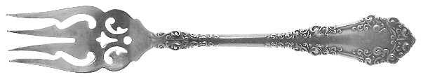 Berkshire (Silverplate, 1897) Individual Salad Fork by International Silver