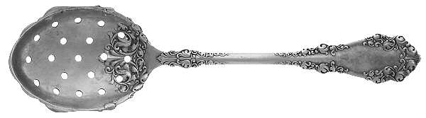 Berkshire (Silverplate, 1897) Pierced Bowl Short Handle Olive Spoon
