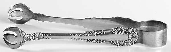 Berkshire (Silverplate, 1897) Sugar Tongs by International Silver