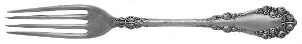 Berkshire (Silverplate, 1897) Youth Fork by International Silver