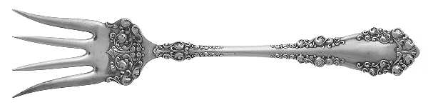 Berkshire (Silverplate, 1897) Small Chipped Beef Fork