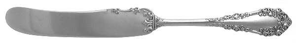 Berkshire (Silverplate, 1897) Youth Knife, Solid Piece