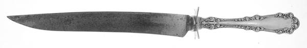 Berkshire (Silverplate, 1897) Large Stainless Blade Roast Carving Knife
