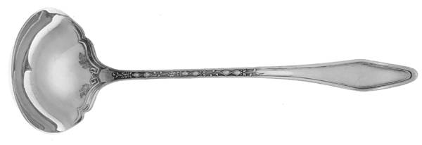 Betsy Ross (Silverplate, 1919) Solid Piece Cream Ladle