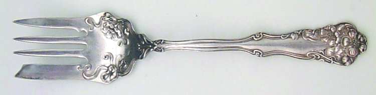 Berwick (Silverplate, 1904) Medium Solid Cold Meat Serving Fork