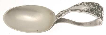 Berwick (Silverplate, 1904) Curved Handle Baby Spoon