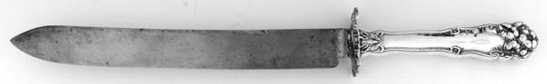 Berwick (Silverplate, 1904) Large Stainless Blade Roast Carving Knife