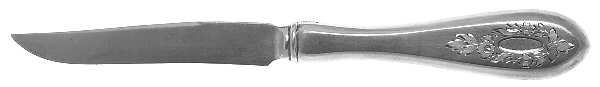 Beverly (Sterling, 1910) Individual Fruit Knife with Silverplate Blade